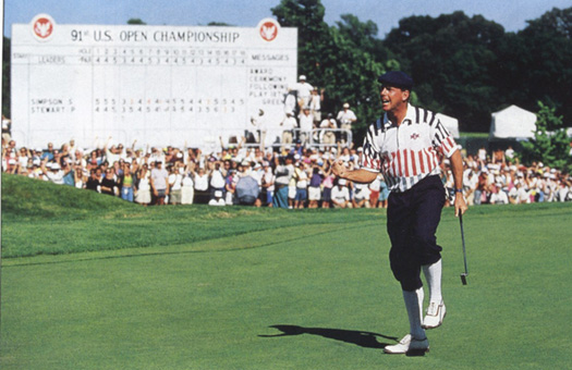 Payne Stewart 1991 US Open