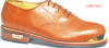 Chestnut brogue gold toe golf shoes